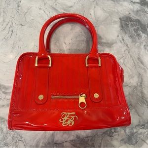 Ted Baker Red Patent Leather Bag